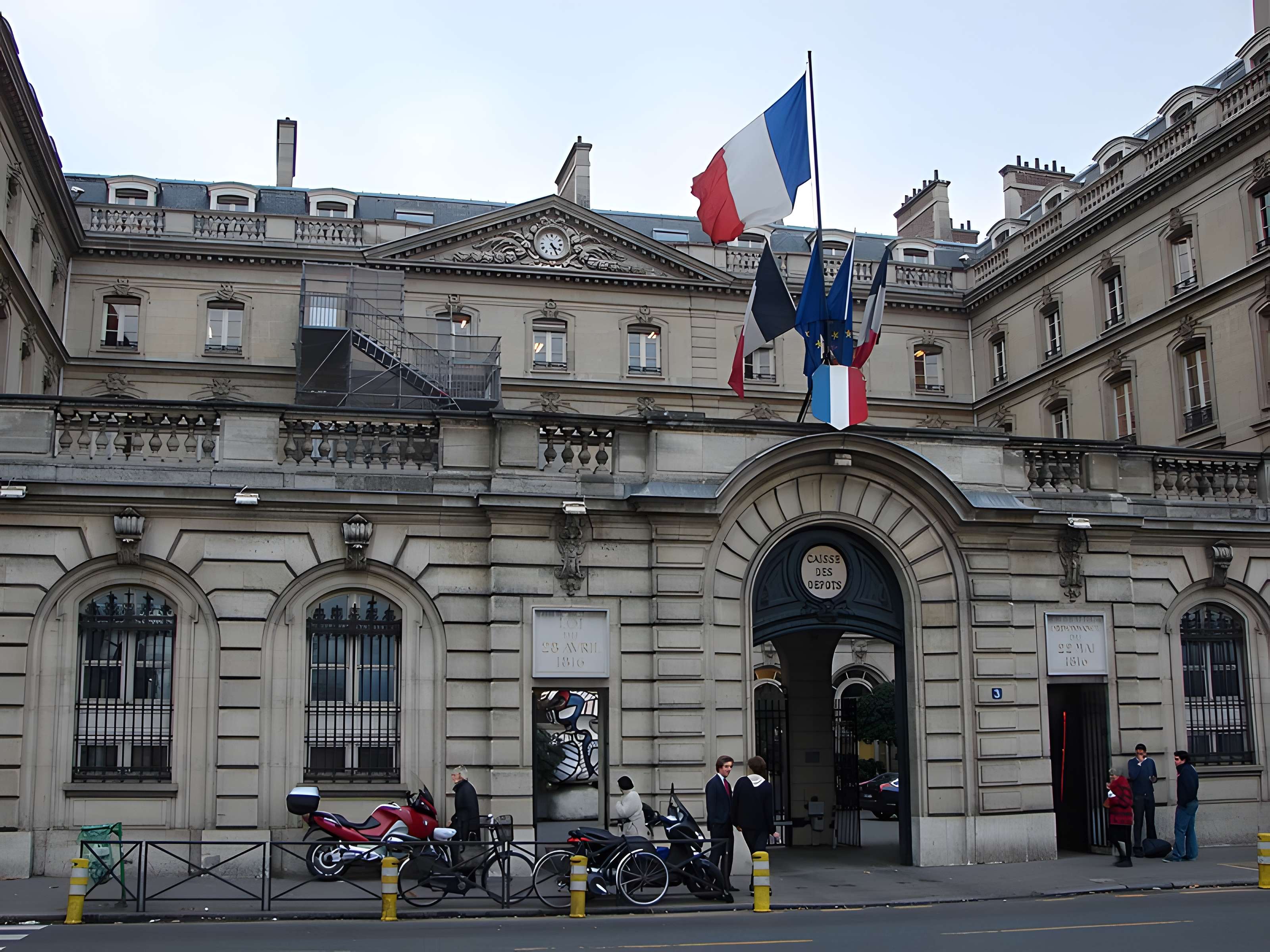 Immeuble de la Caisse des dépôts et consignations à Paris