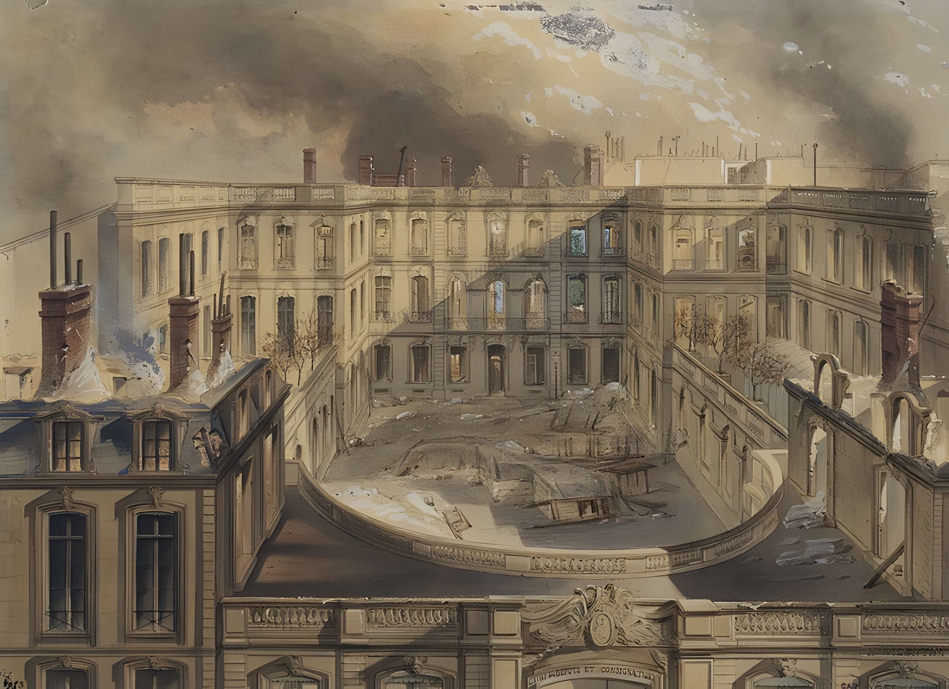 Immeuble de la Caisse des dépôts et consignations à Paris