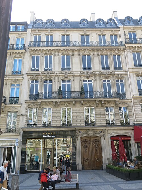 Immeuble 99 Avenue des Champs-Élysées - Paris 8ème