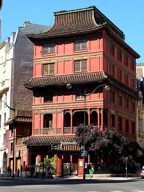 Pagode rouge - Paris 8ème