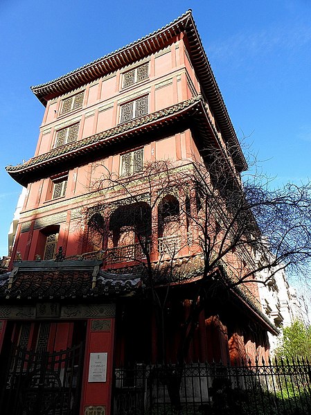 Pagode rouge - Paris 8ème