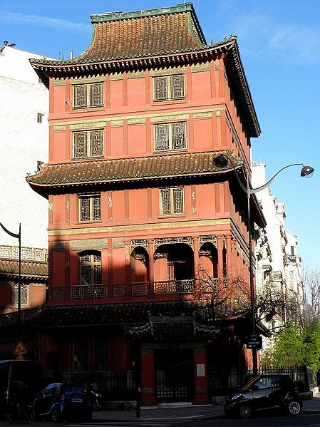 Pagode rouge - Paris 8ème