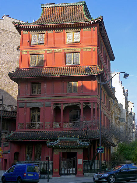 Pagode rouge - Paris 8ème