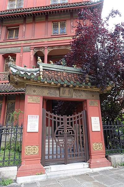 Pagode rouge - Paris 8ème