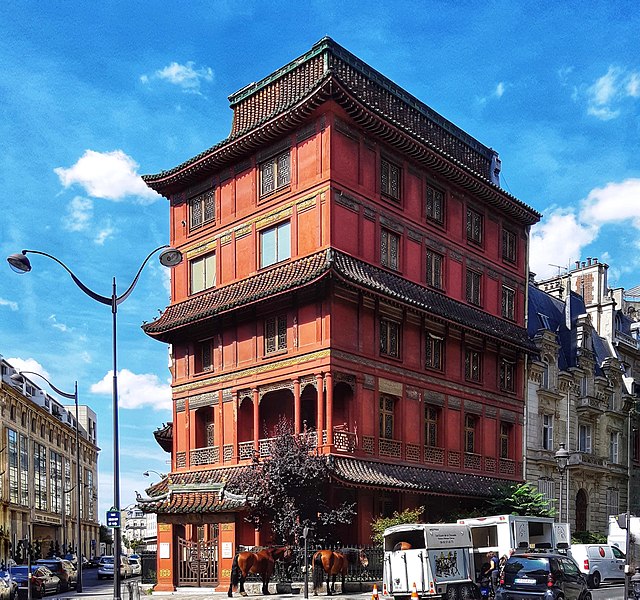 Pagode rouge - Paris 8ème