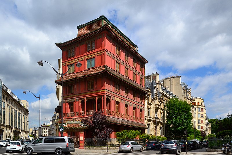 Pagode rouge - Paris 8ème