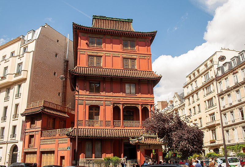 Pagode rouge - Paris 8ème