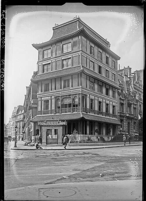 Pagode rouge - Paris 8ème