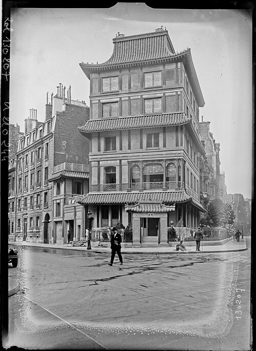 Pagode rouge - Paris 8ème
