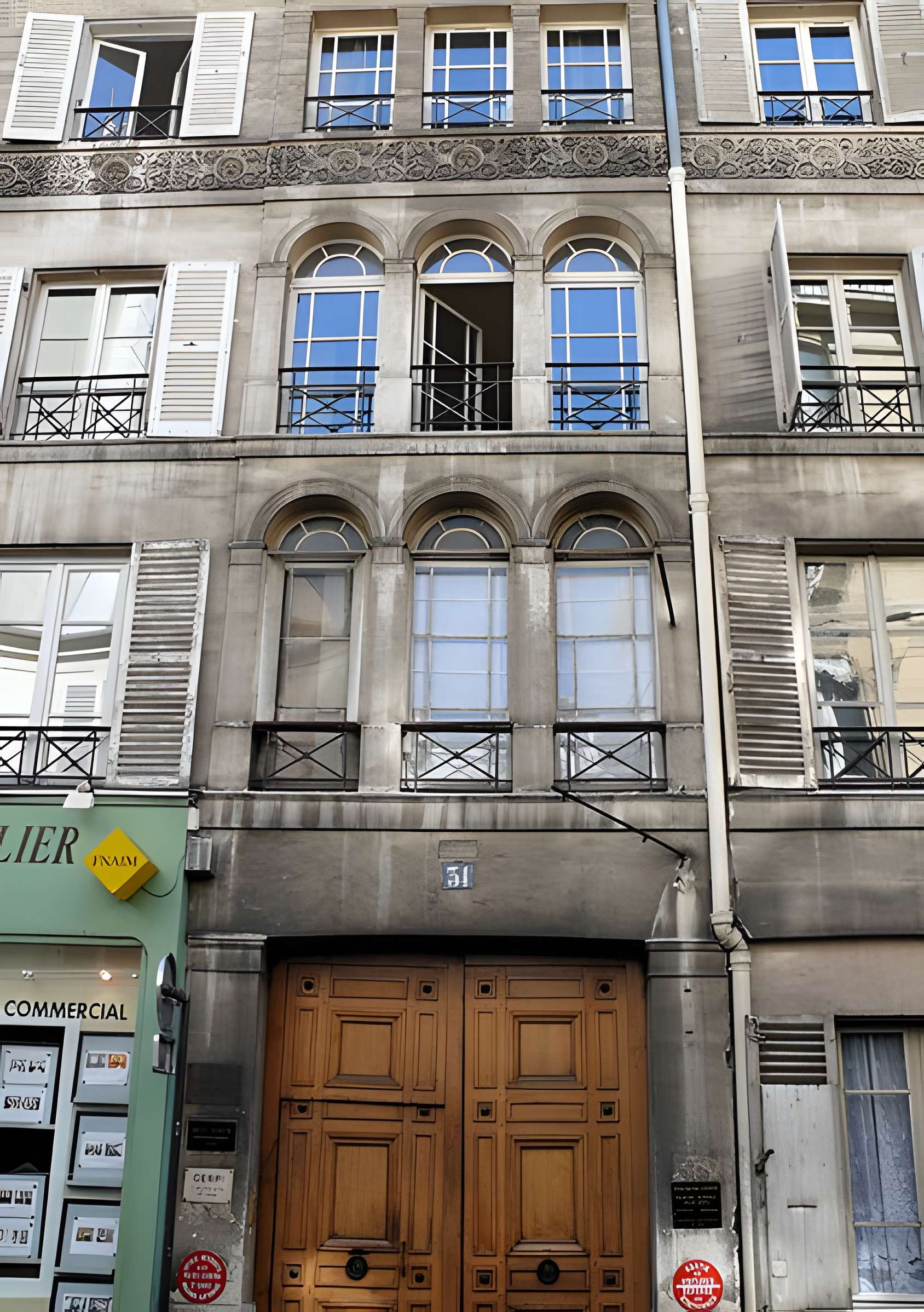 Immeuble 31 Rue Saint-Lazare - Paris 9ème 
