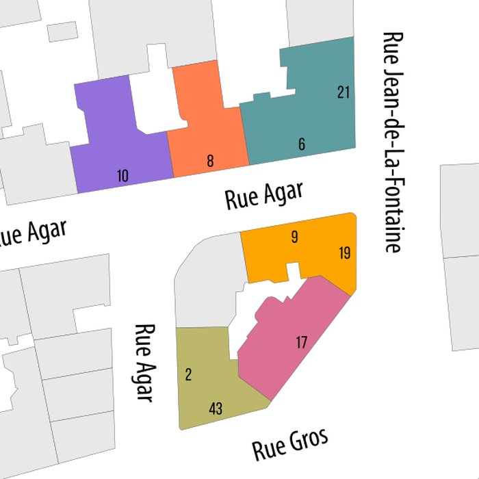 Photo de Immeubles Agar - Paris 16ème