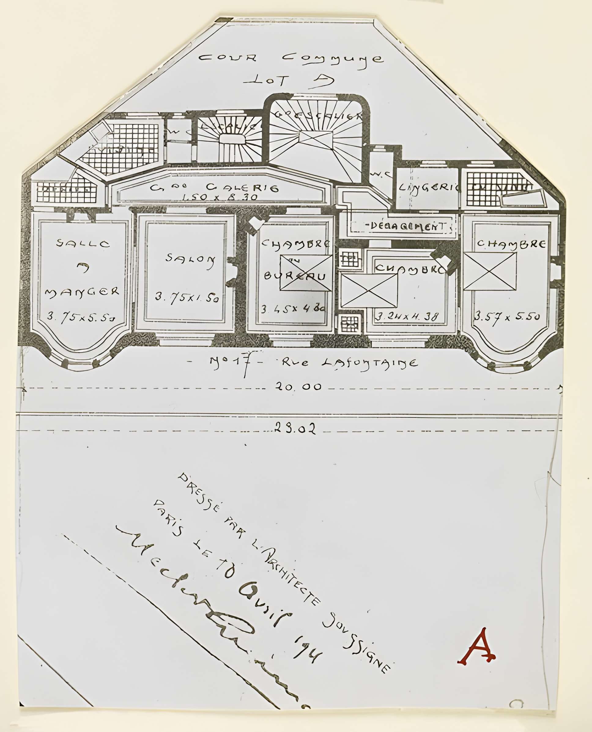 Immeubles Agar - Paris 16ème