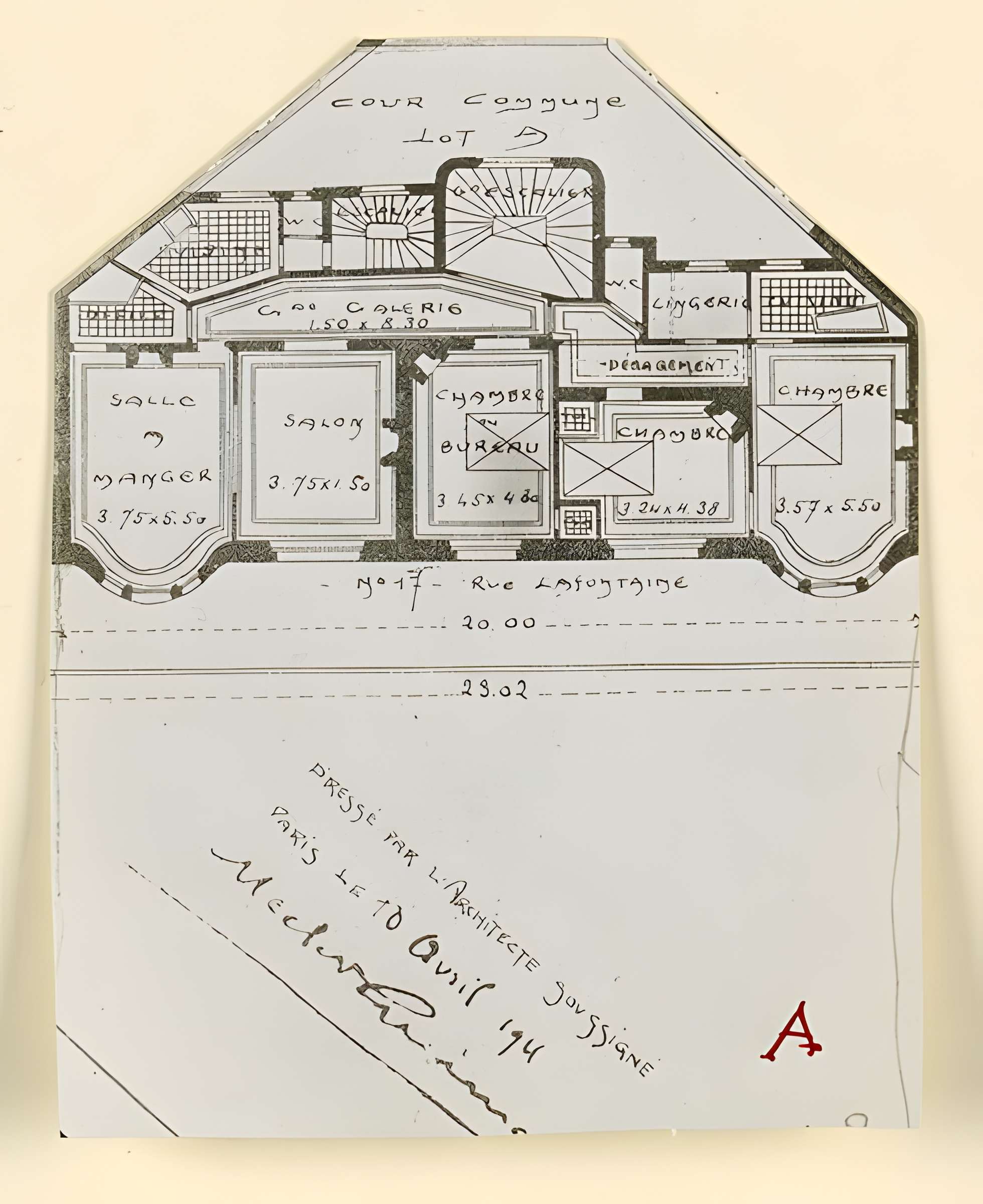 Immeubles Agar - Paris 16ème