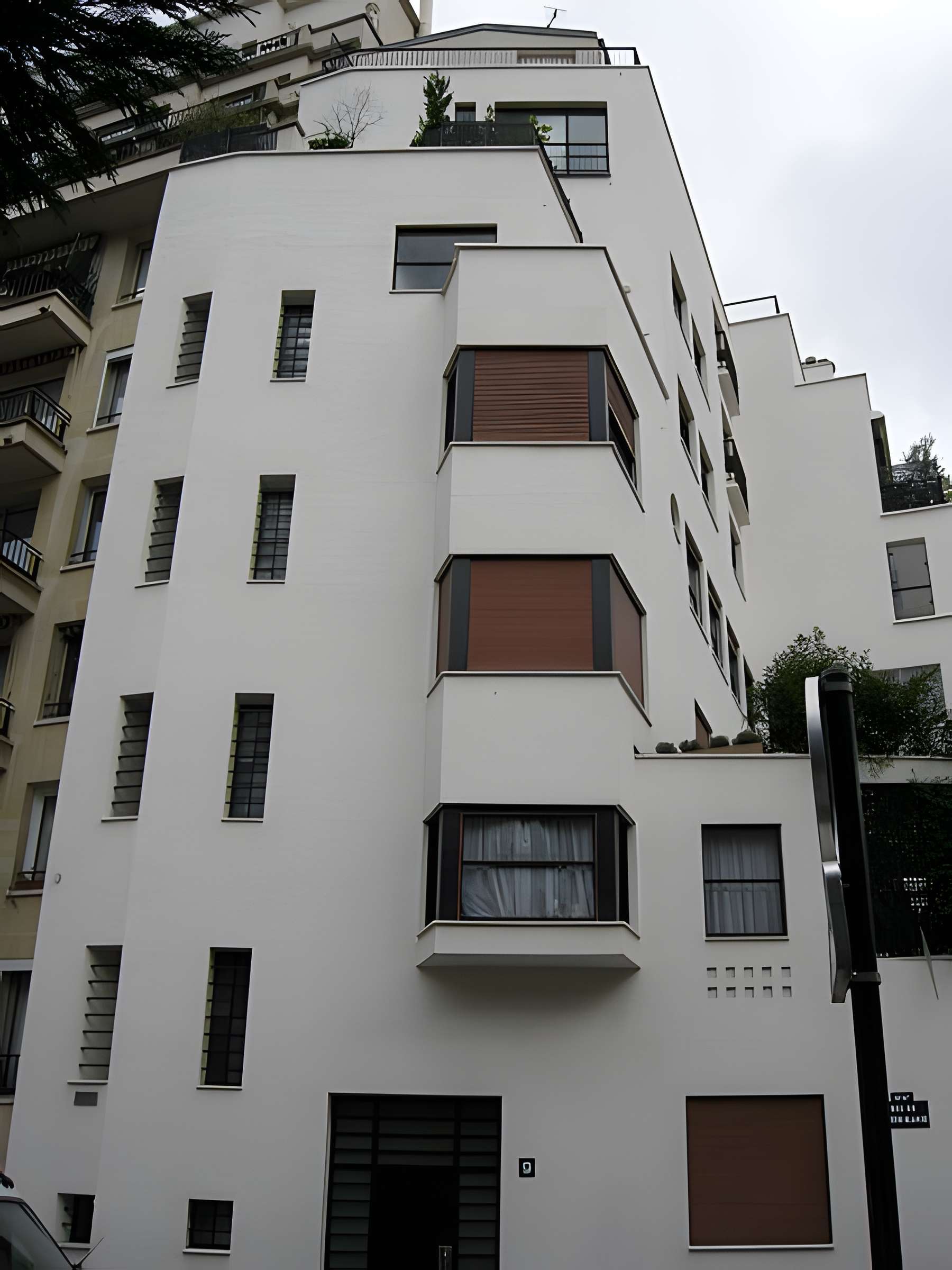 Immeubles N° 1-12 Rue Mallet-Stevens à Paris