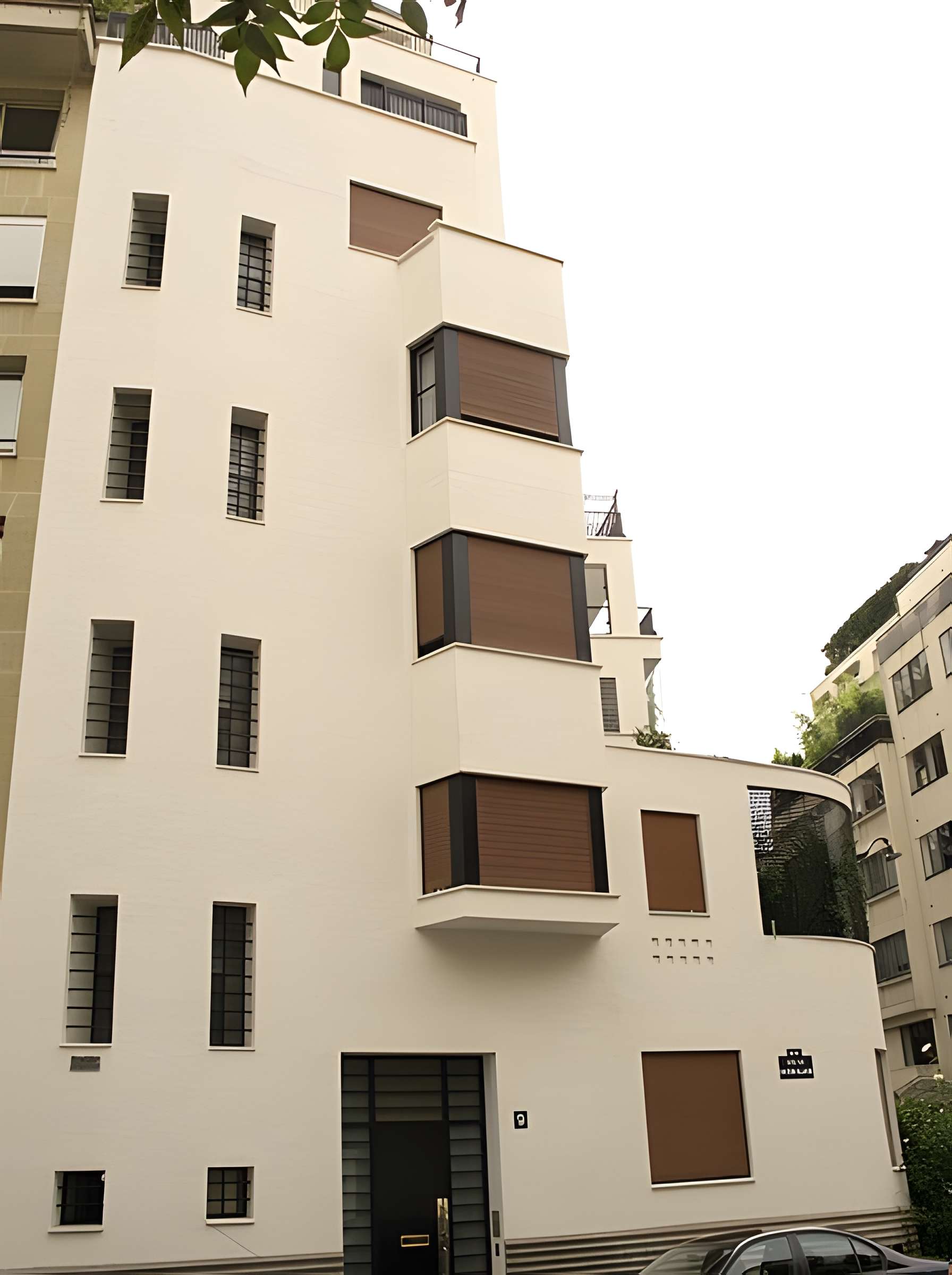 Immeubles N° 1-12 Rue Mallet-Stevens à Paris