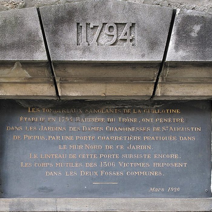 Photo de Cimetière de Picpus et ancien couvent des chanoinesses de Picpus