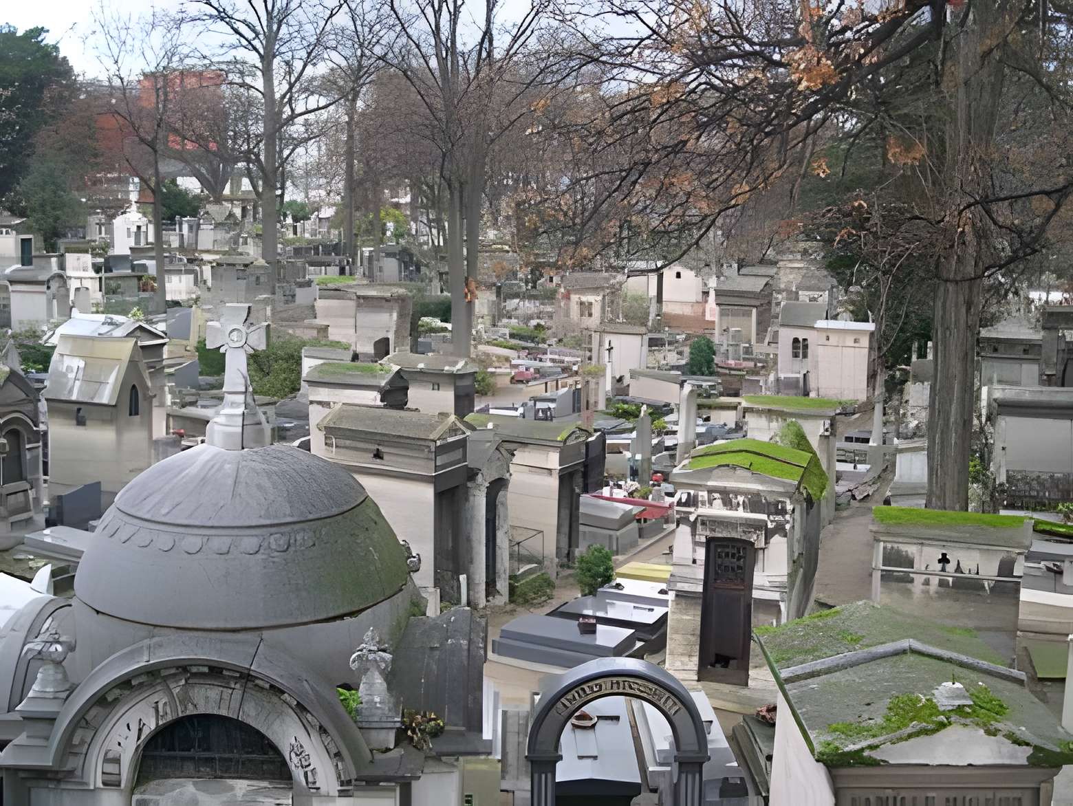 Cimetière de Montmartre à Paris 