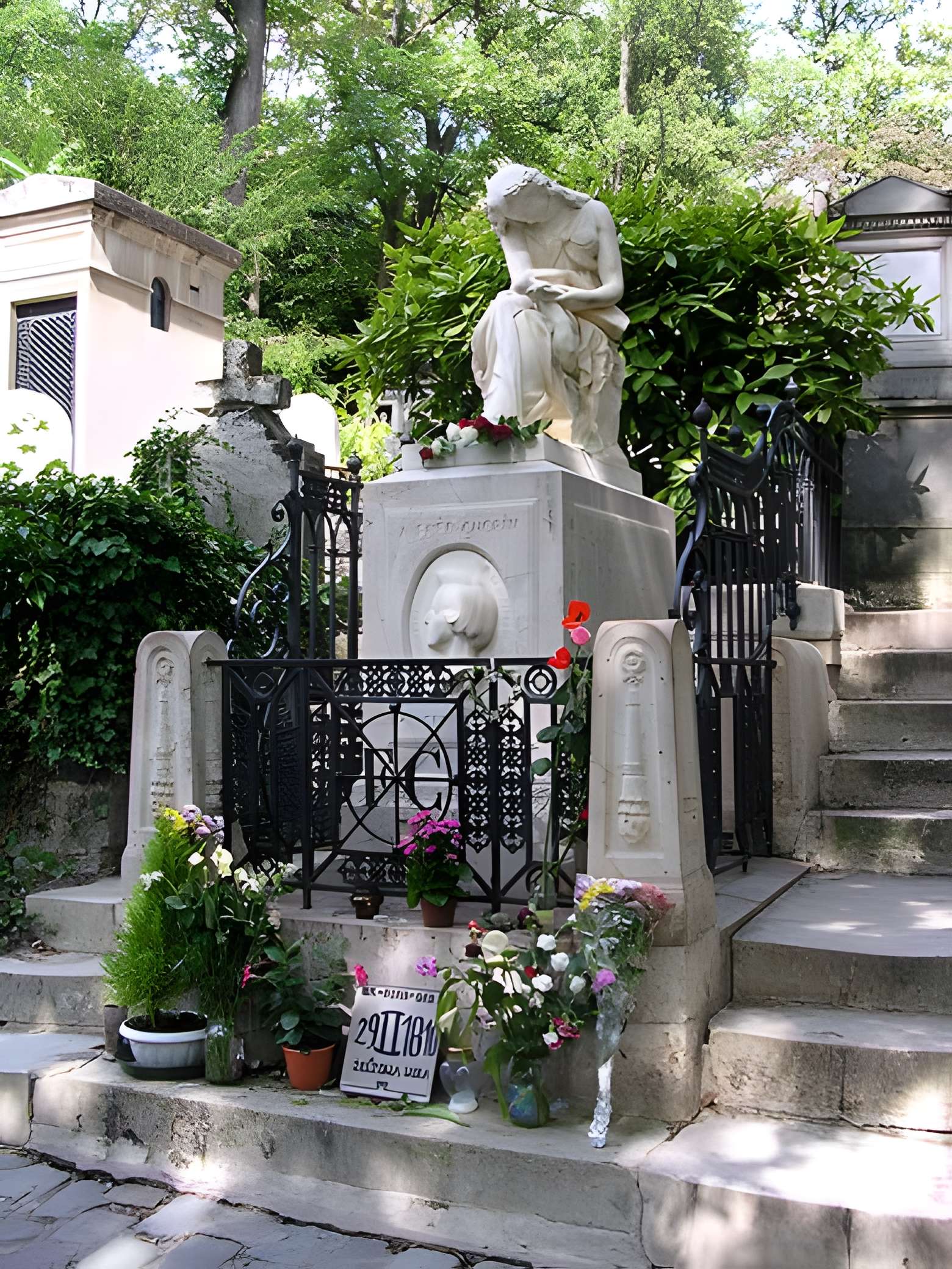 Tombe de Frédéric Chopin - Paris 20ème 