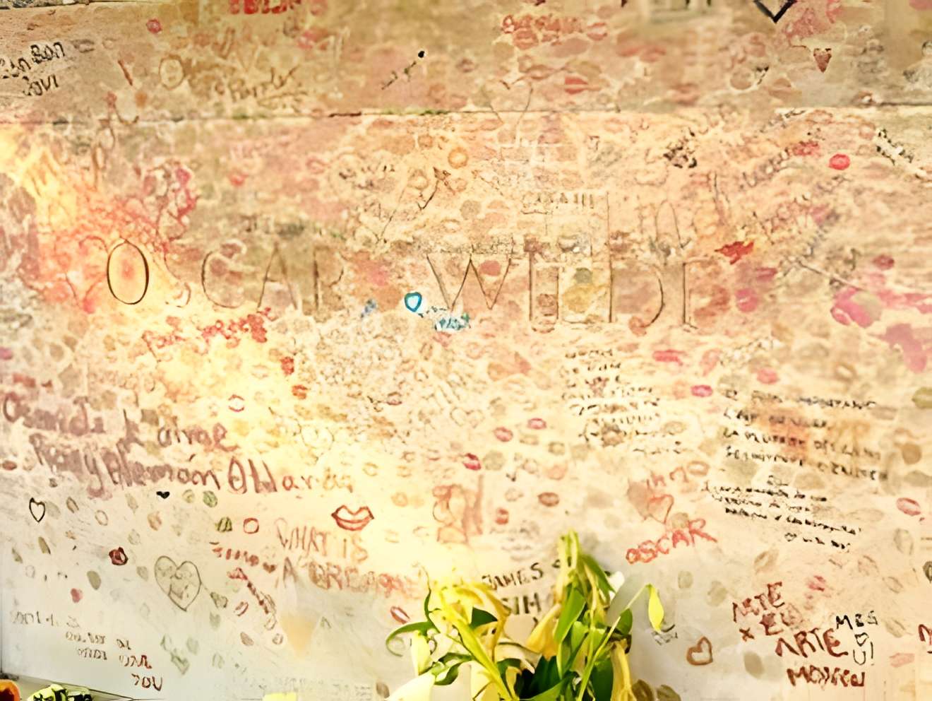 Tombe d'Oscar Wilde - Paris 20ème 