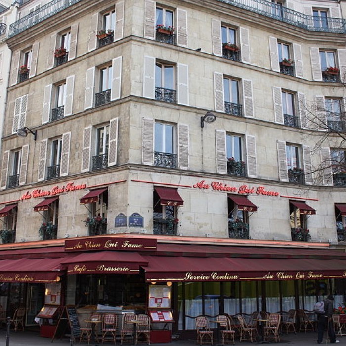 Photo de Bar-restaurant Au chien qui fume - Paris 1er
