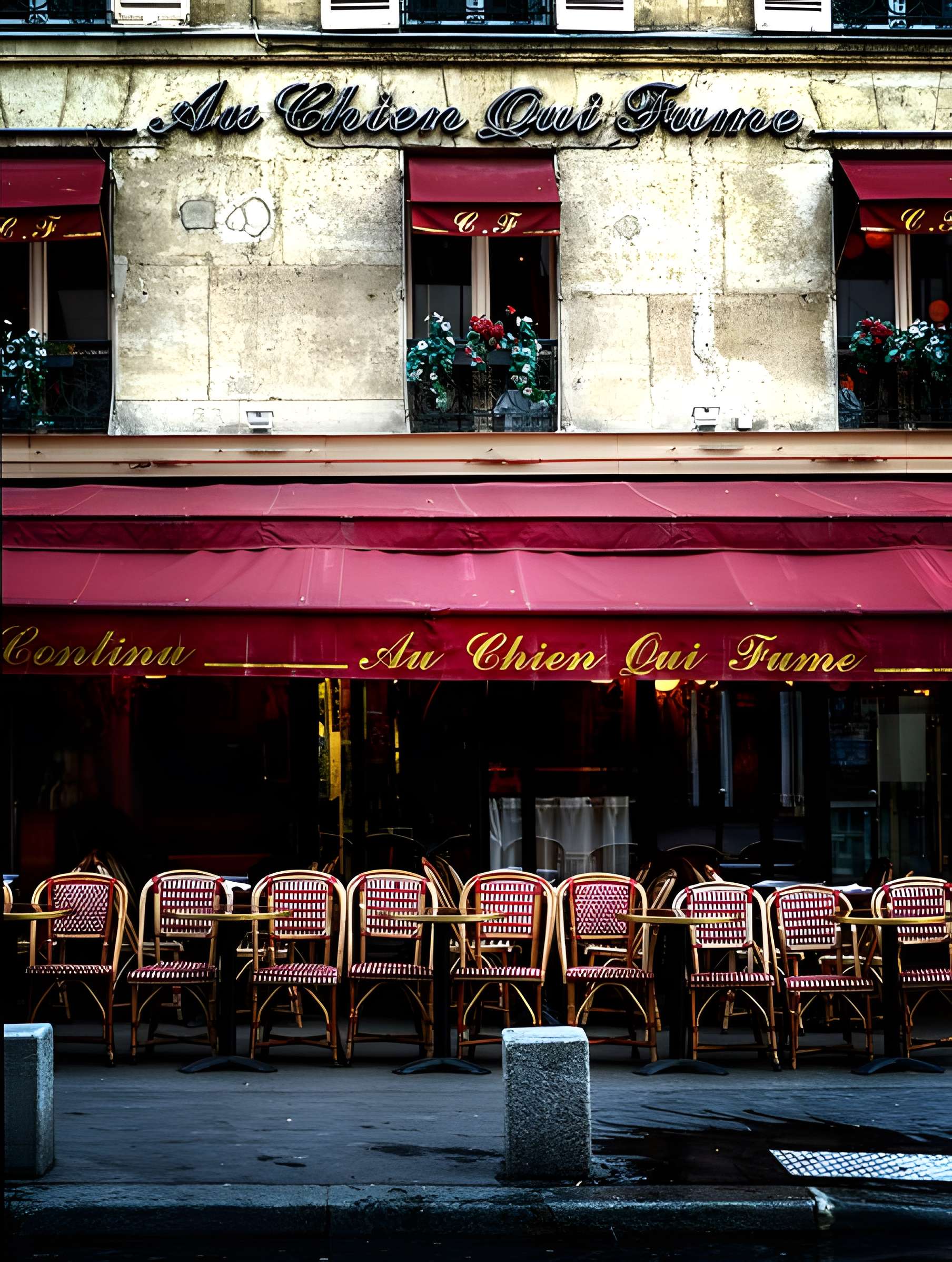 Bar-restaurant Au chien qui fume - Paris 1er