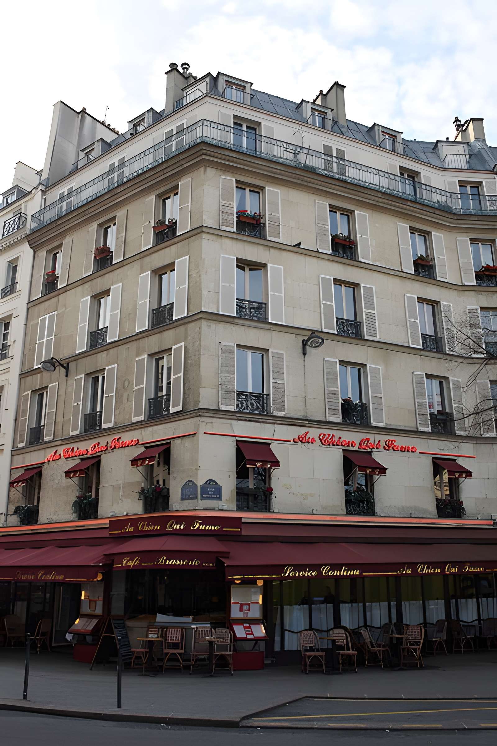 Bar-restaurant Au chien qui fume - Paris 1er