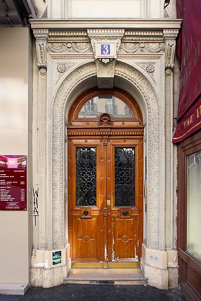 Café-Bar, Rue Étienne-Marcel - Paris 1er