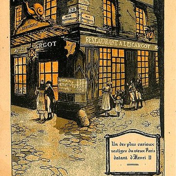 Restaurant LEscargot Montorgueil - Paris 1er