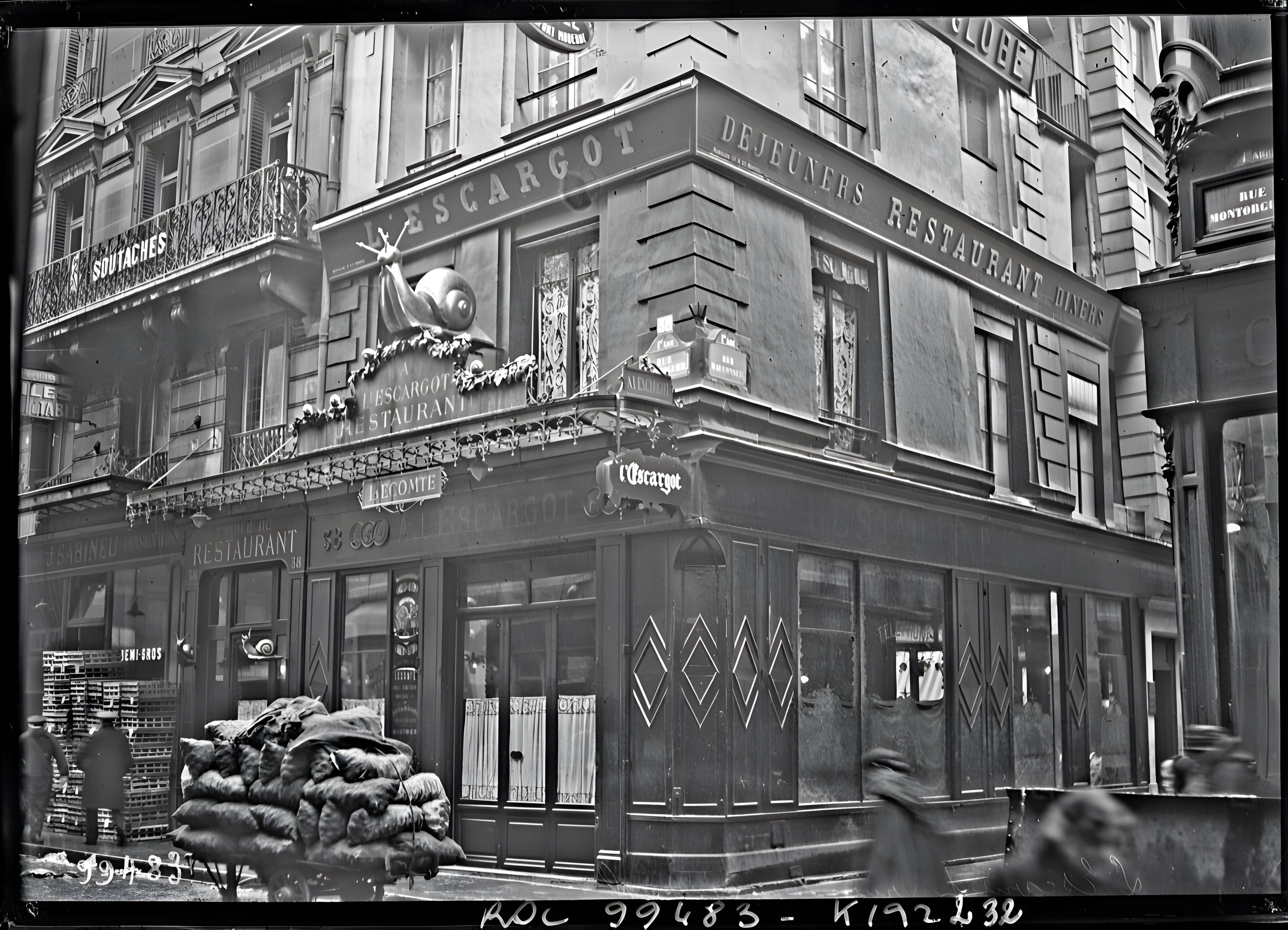 Restaurant L'Escargot Montorgueil - Paris 1er