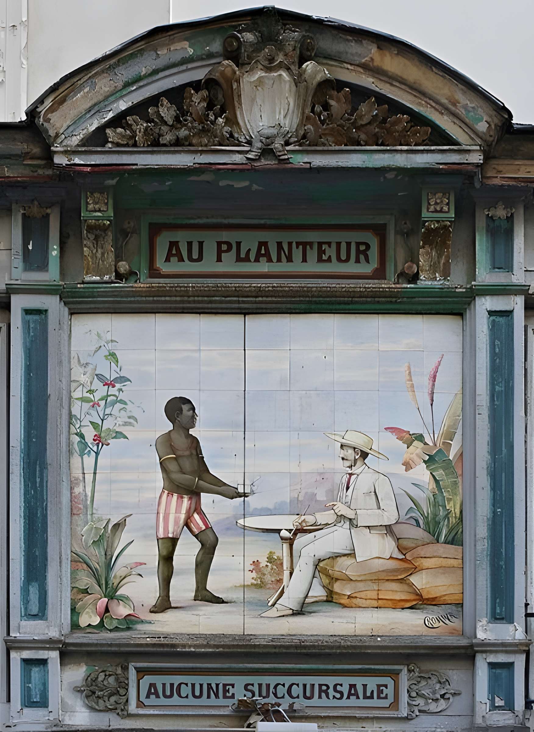 Marchand de café « Au Planteur » - Paris 2ème 