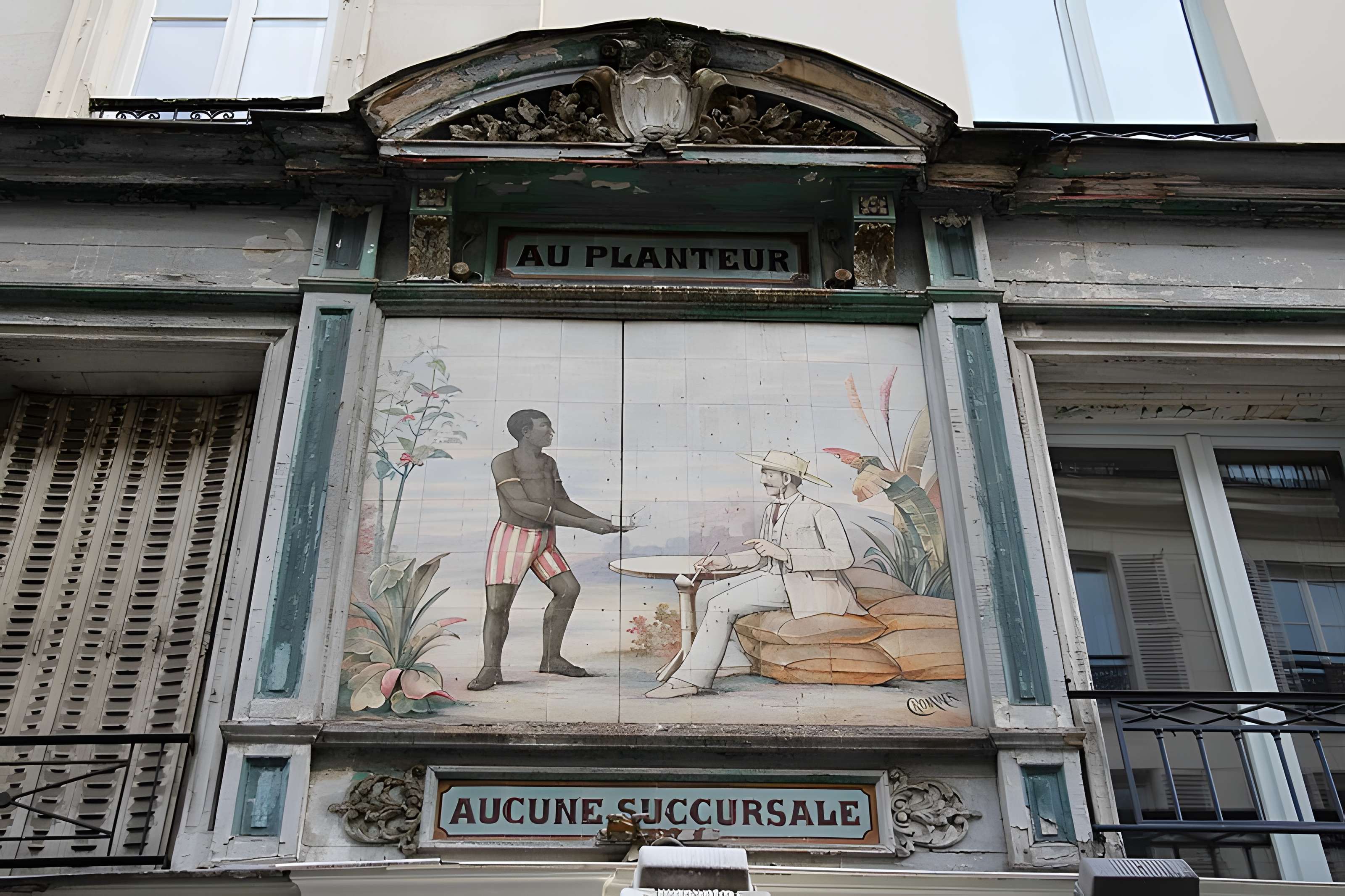 Marchand de café « Au Planteur » - Paris 2ème