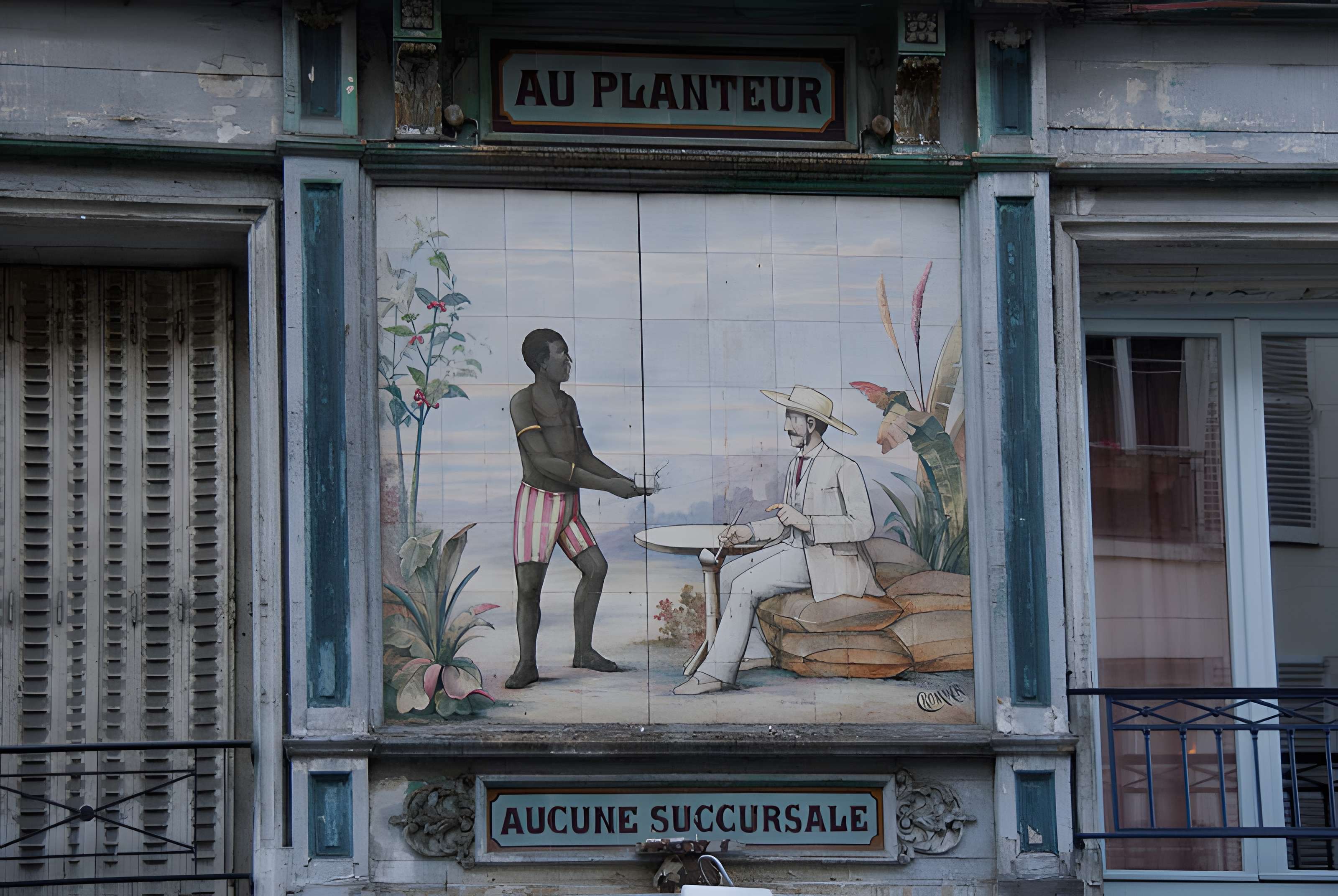 Marchand de café « Au Planteur » - Paris 2ème