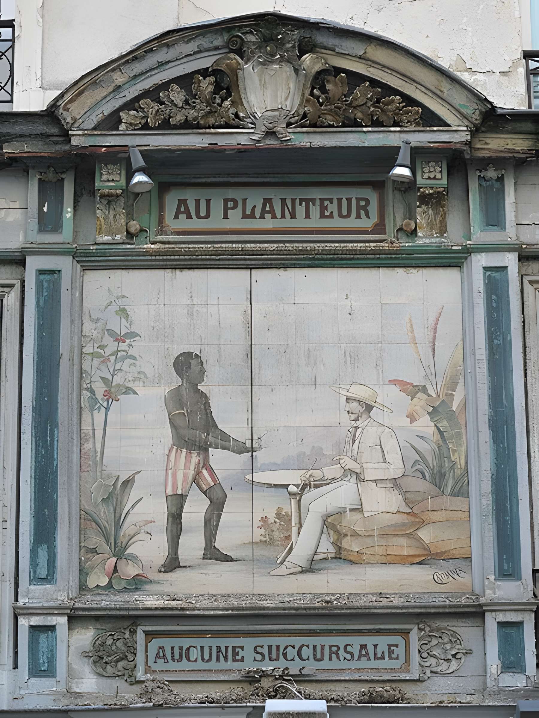Marchand de café « Au Planteur » - Paris 2ème