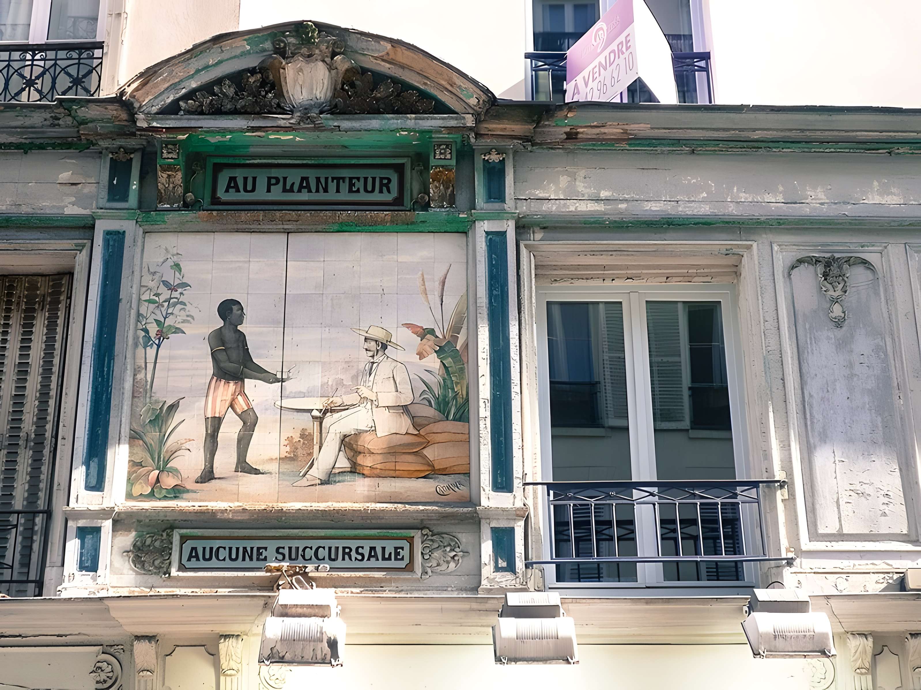 Marchand de café « Au Planteur » - Paris 2ème