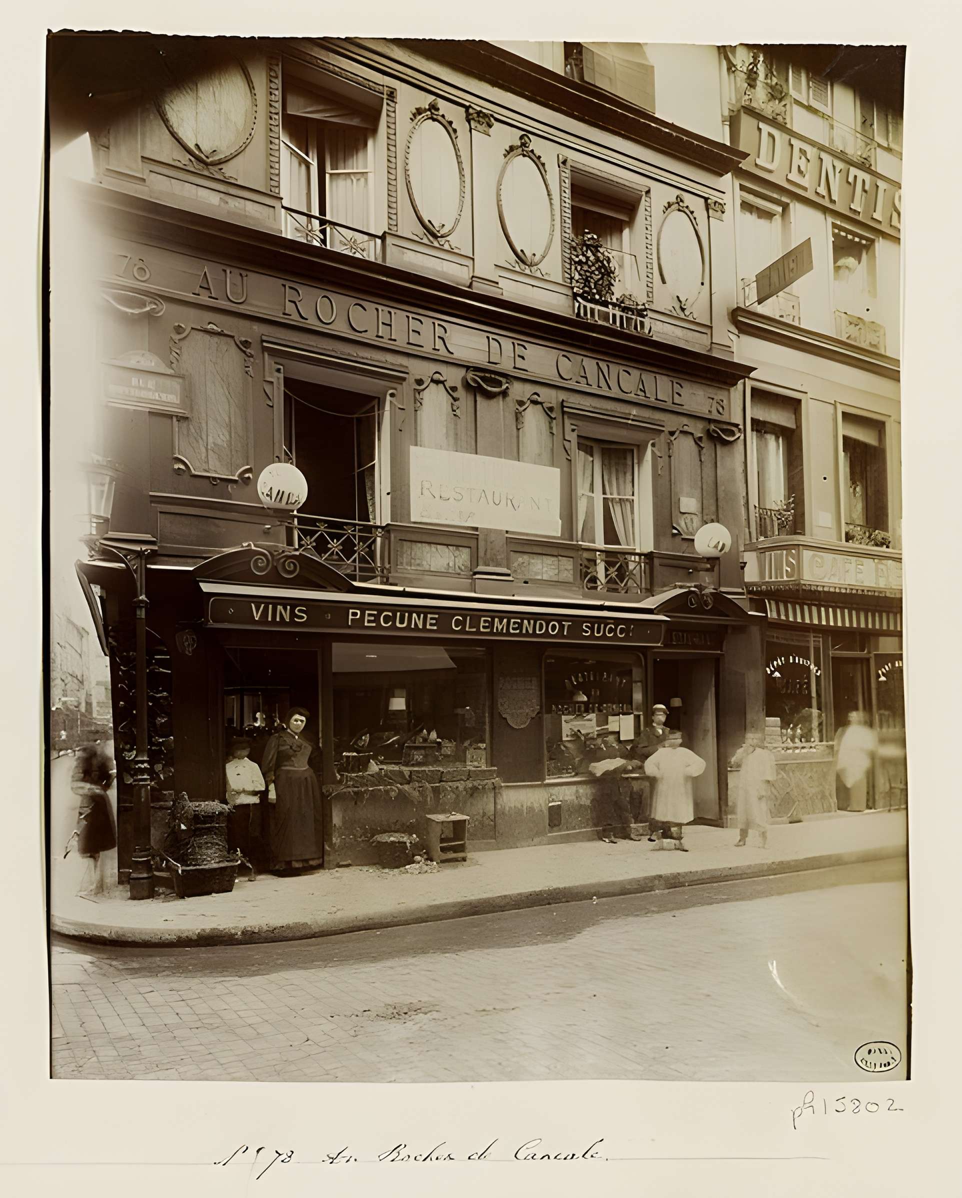 Restaurant Le Rocher de Cancale à Paris