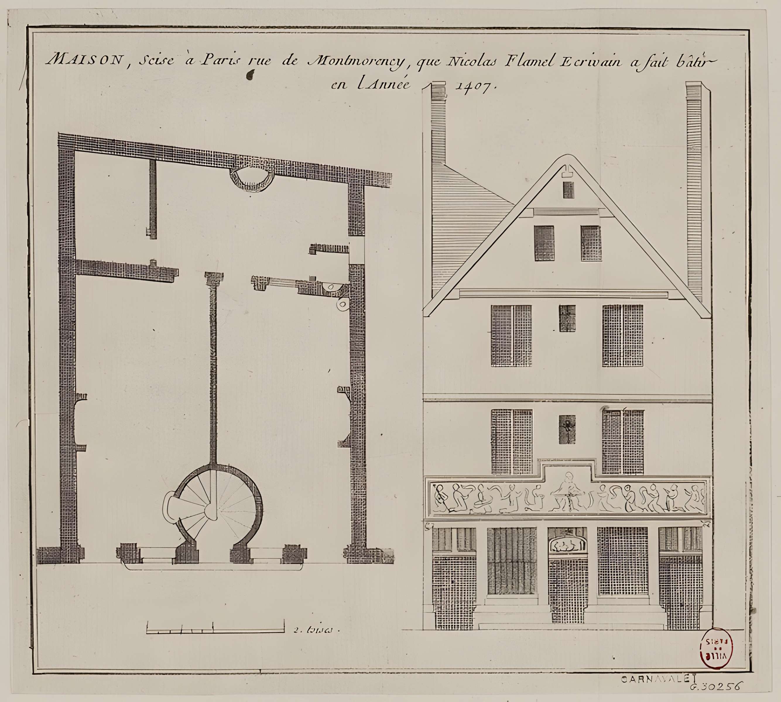 Maison de Nicolas Flamel à Paris