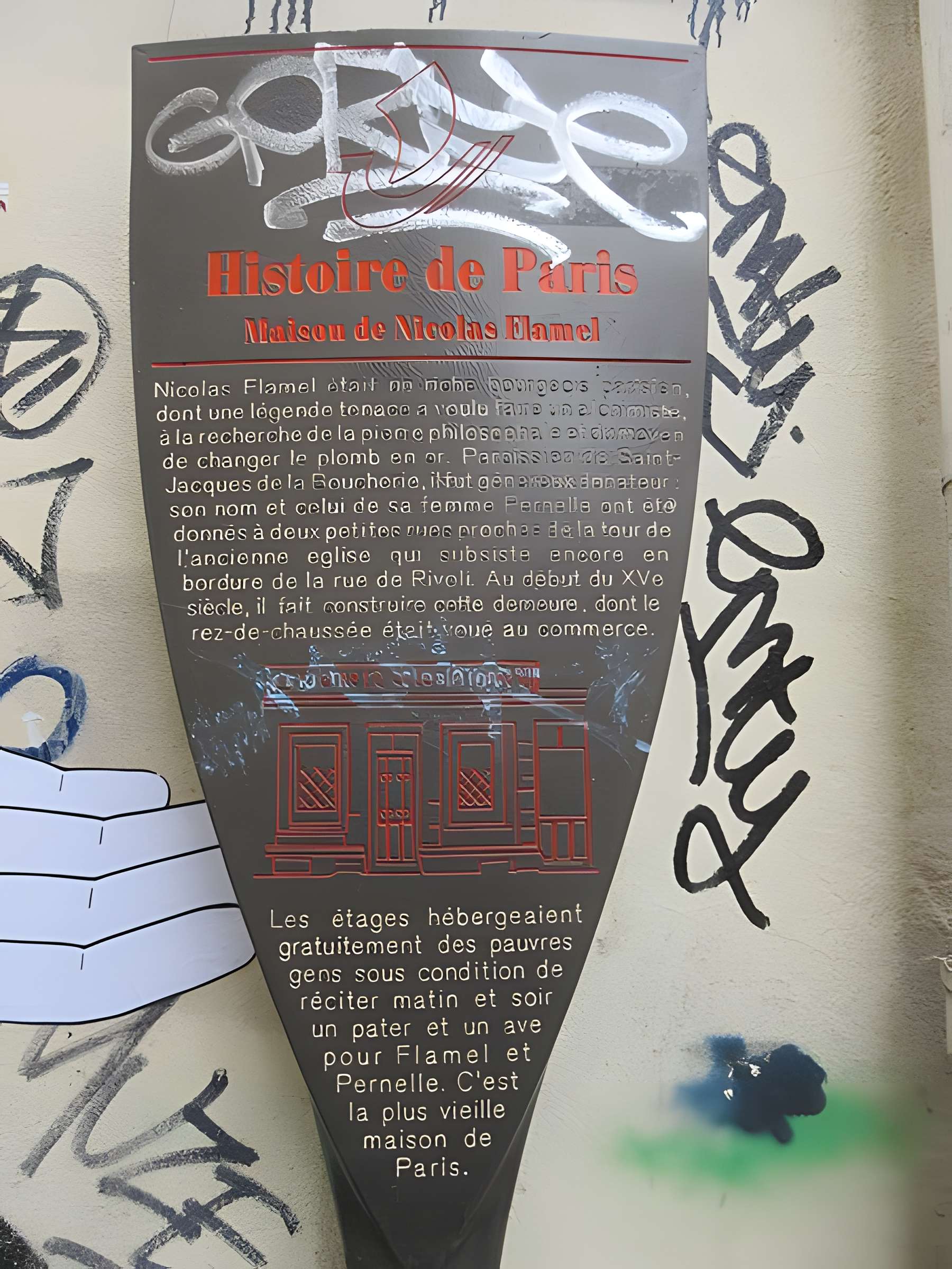 Maison de Nicolas Flamel à Paris