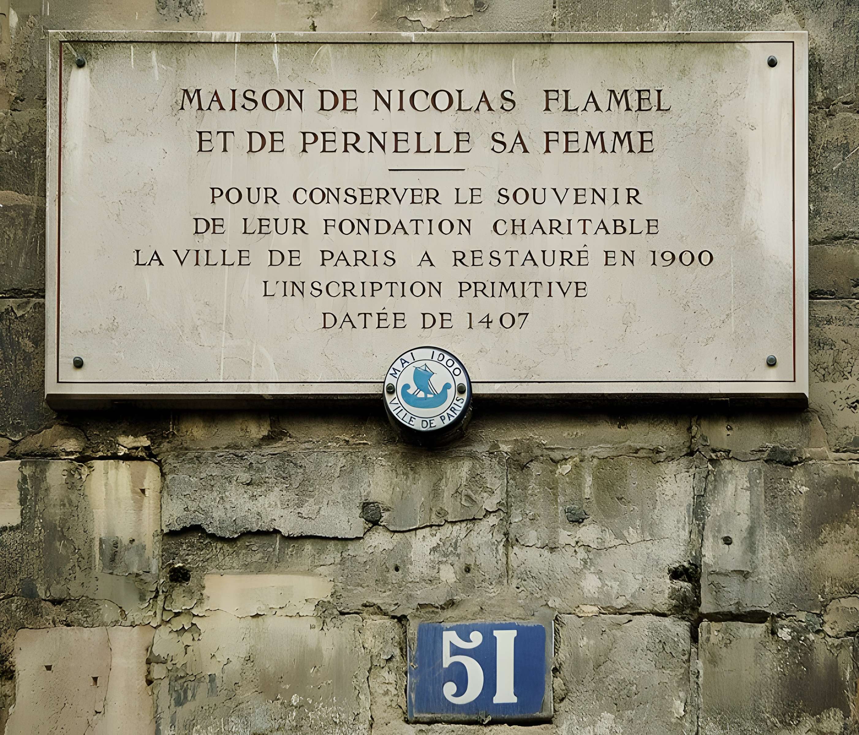 Maison de Nicolas Flamel à Paris