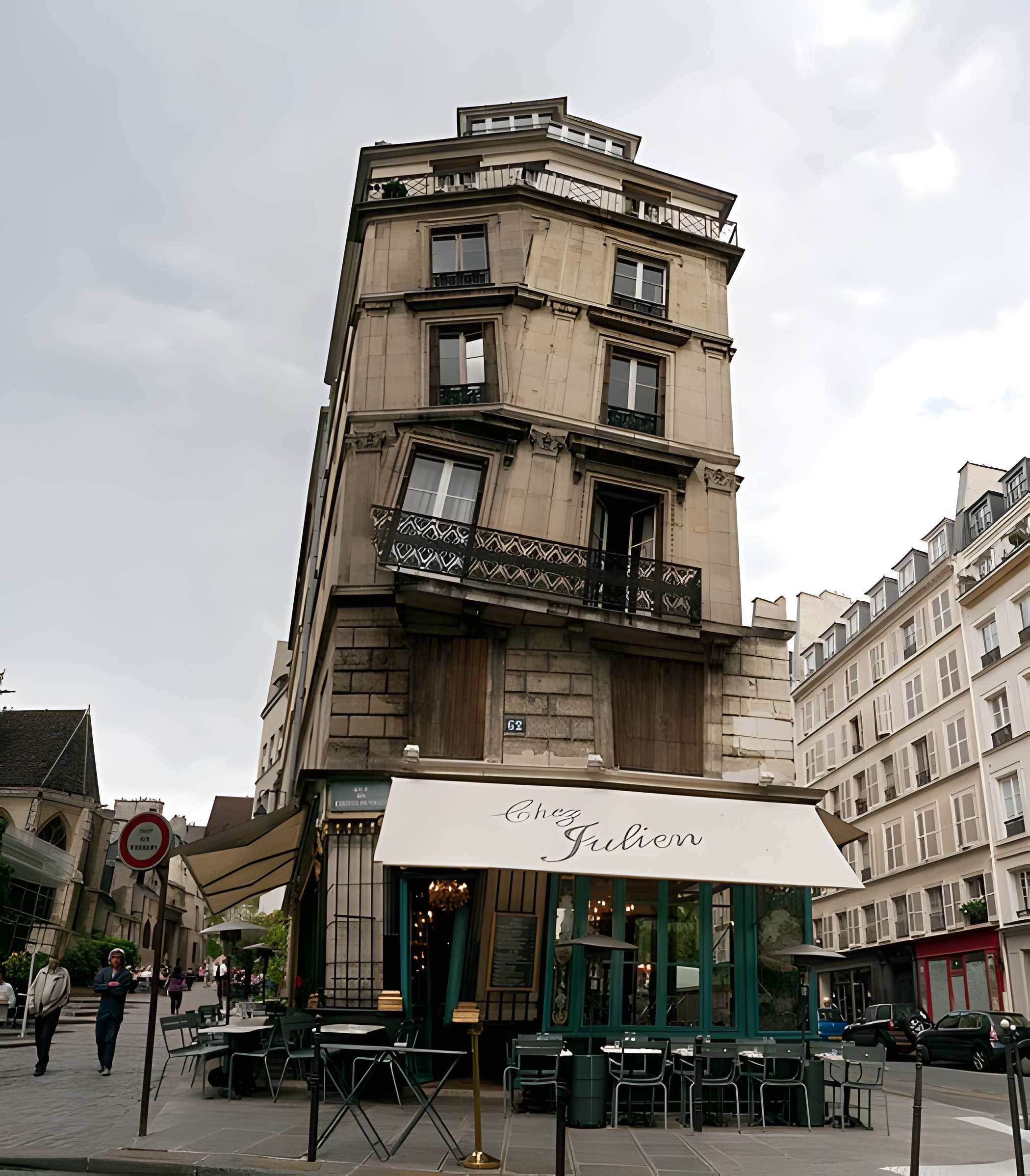 Ancienne boulangerie, actuel restaurant Chez Julien