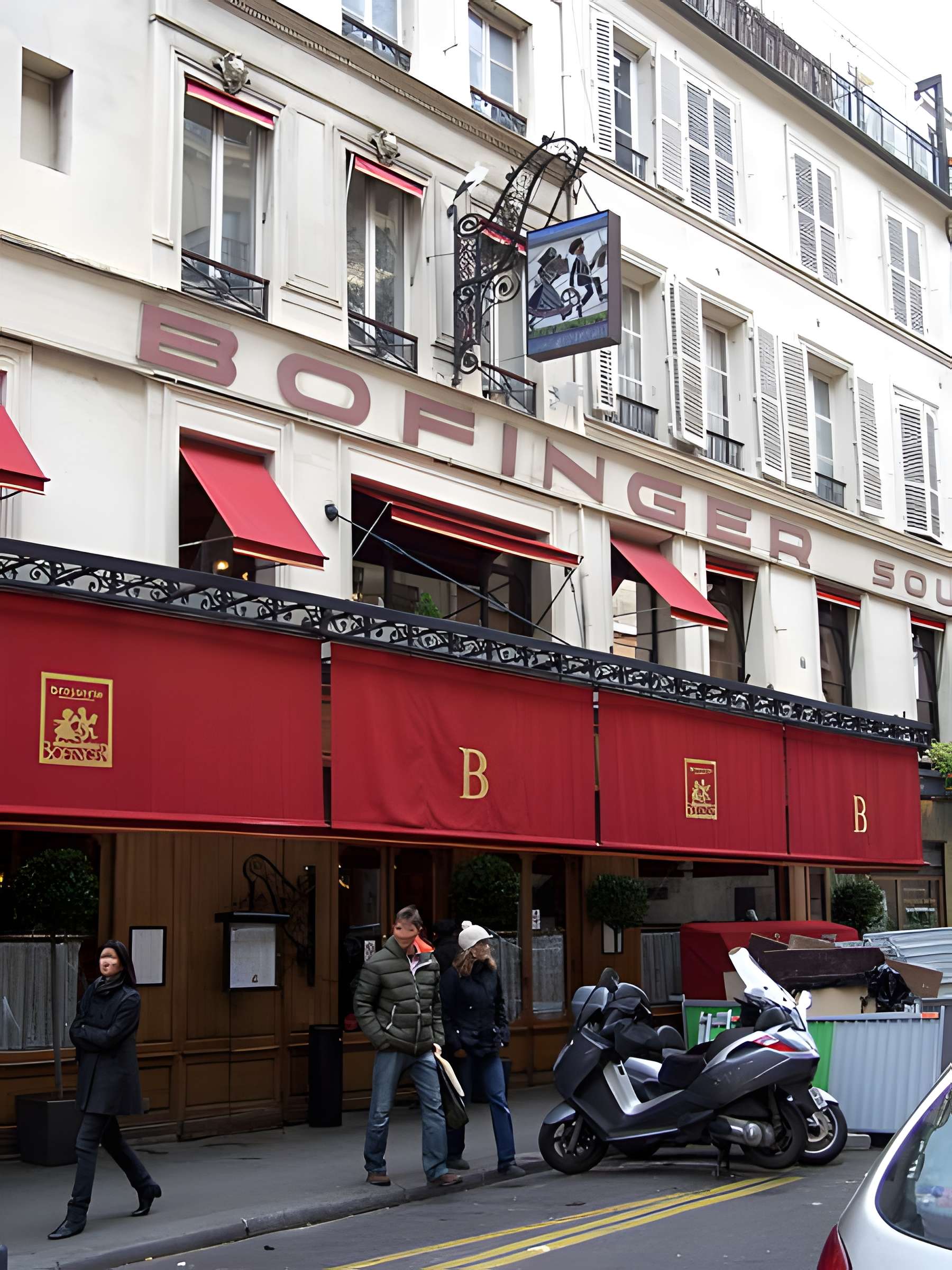 Brasserie Bofinger, Rue Jean-Beausire - Paris 4ème