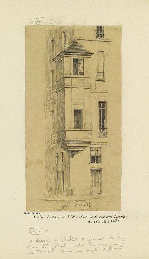 Maison 8 Rue Saint-Paul - Paris 4ème