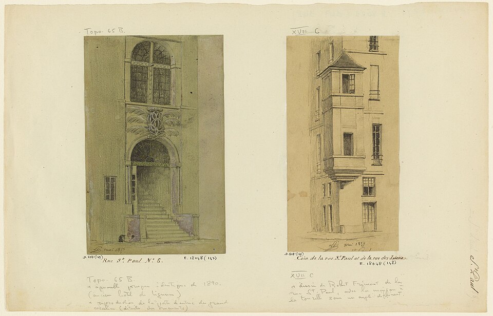 Maison 8 Rue Saint-Paul - Paris 4ème