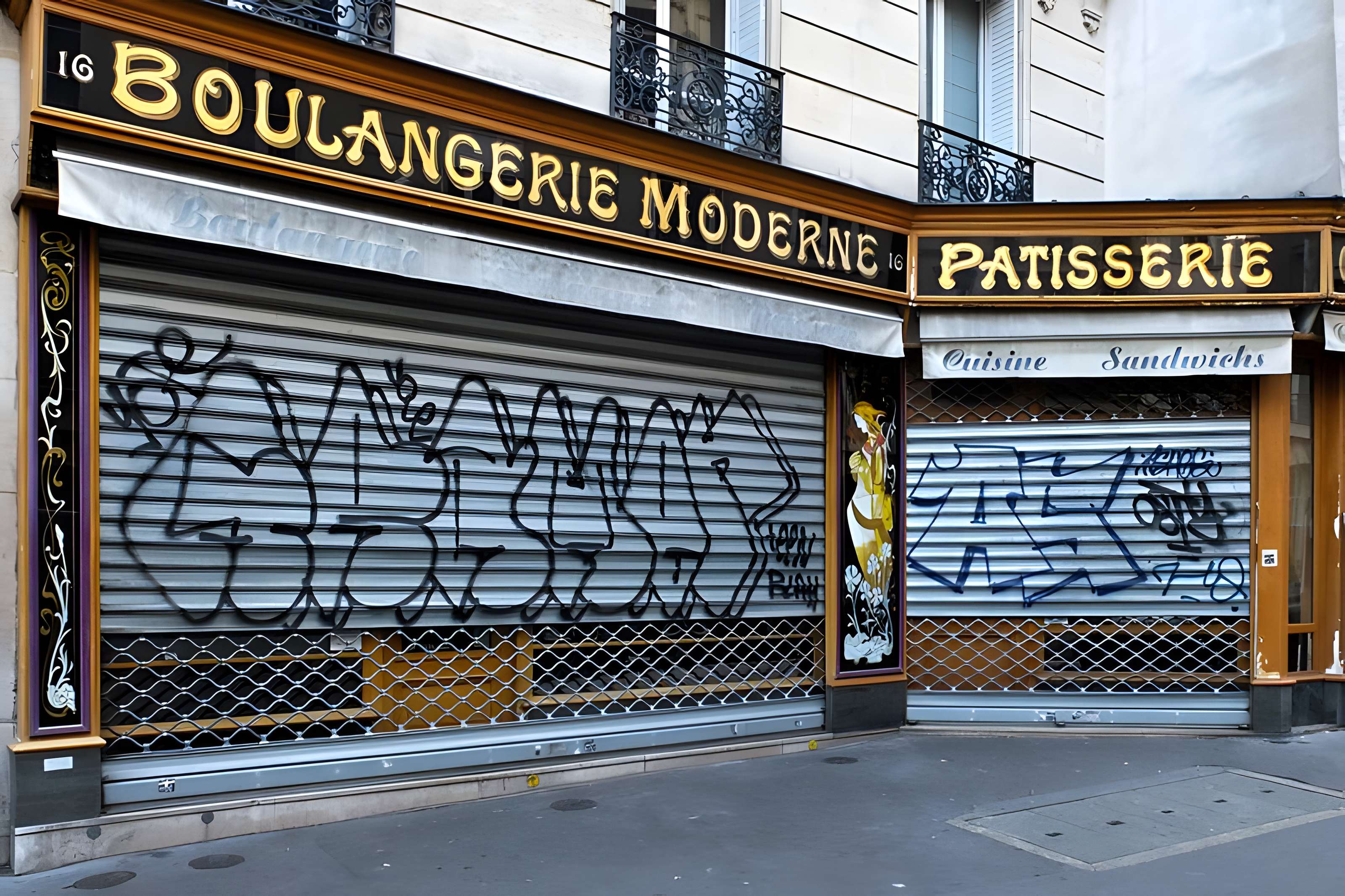 Boulangerie-pâtisserie, Rue des Fossés-Saint-Jacques - Paris 5ème