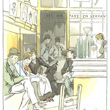 Cabaret du Père Lunette à Paris