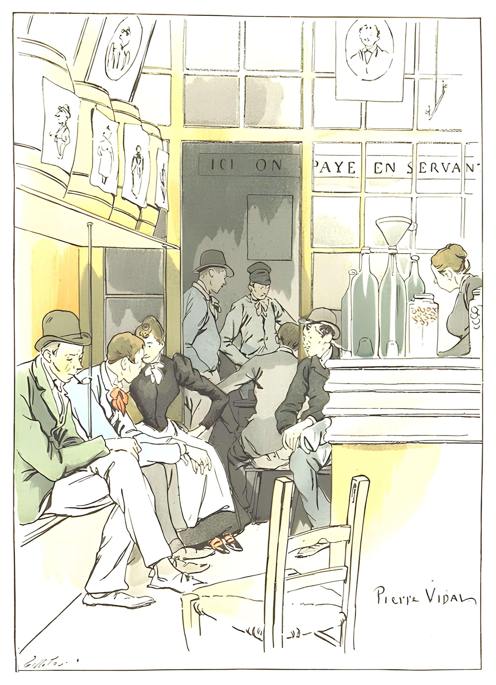 Cabaret du Père Lunette à Paris