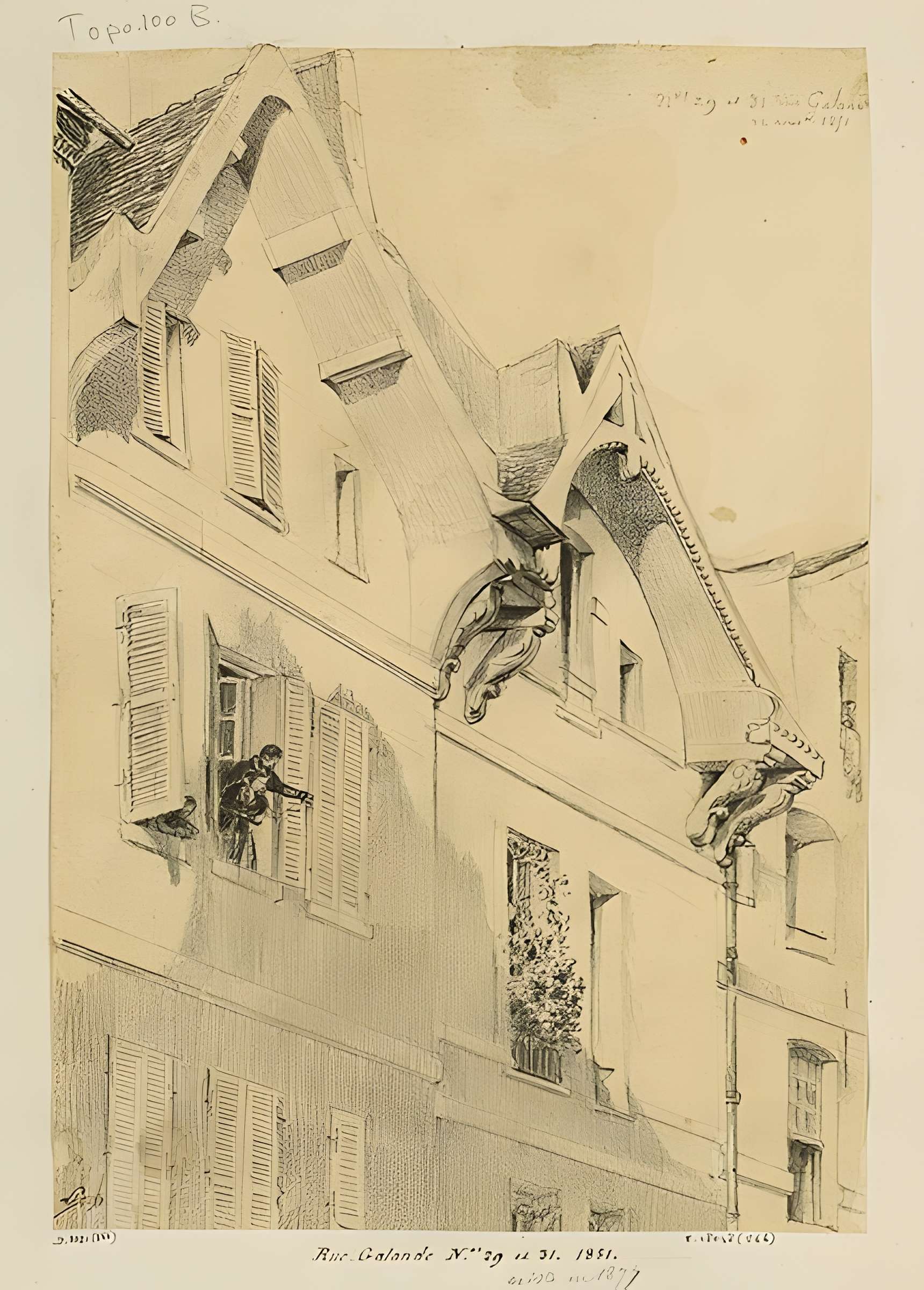 Maison des trois porcelets - Paris 5ème