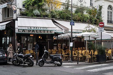 Photo de Café La Palette, Rue de Seine à Paris
