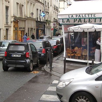 Café La Palette, Rue de Seine à Paris