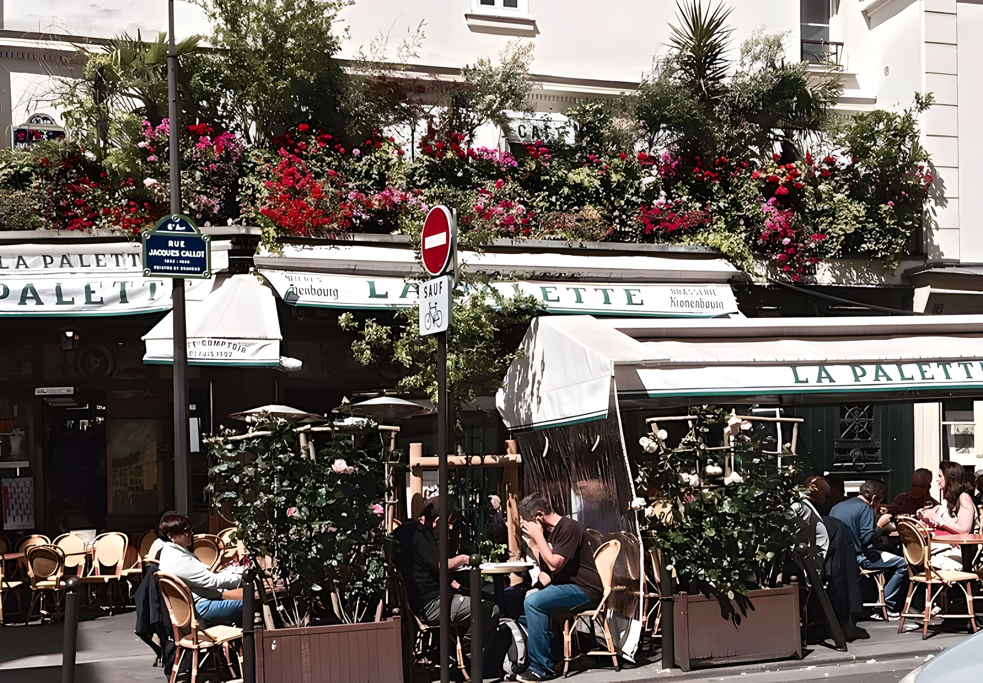 Café La Palette, Rue de Seine à Paris