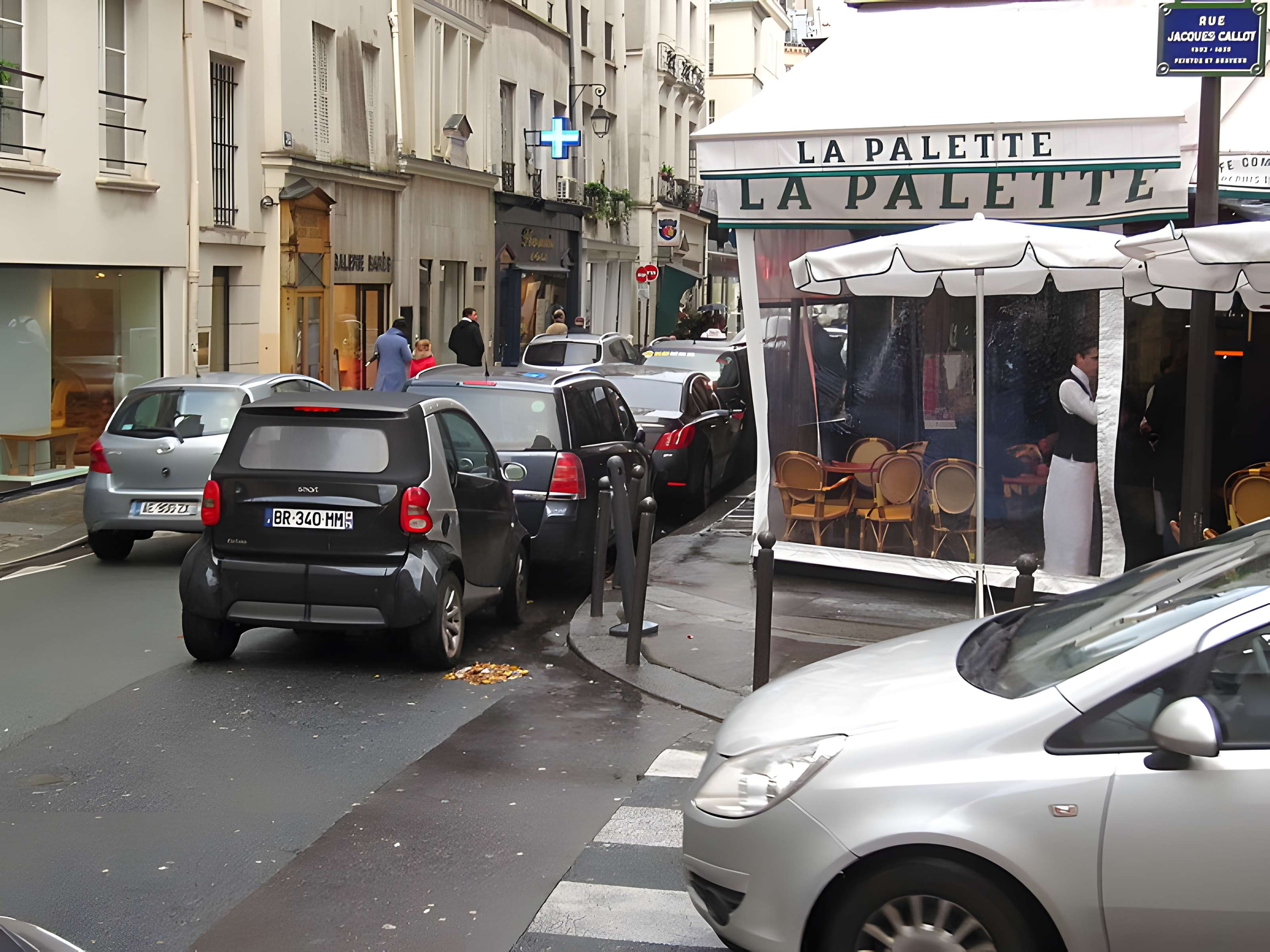 Café La Palette, Rue de Seine à Paris
